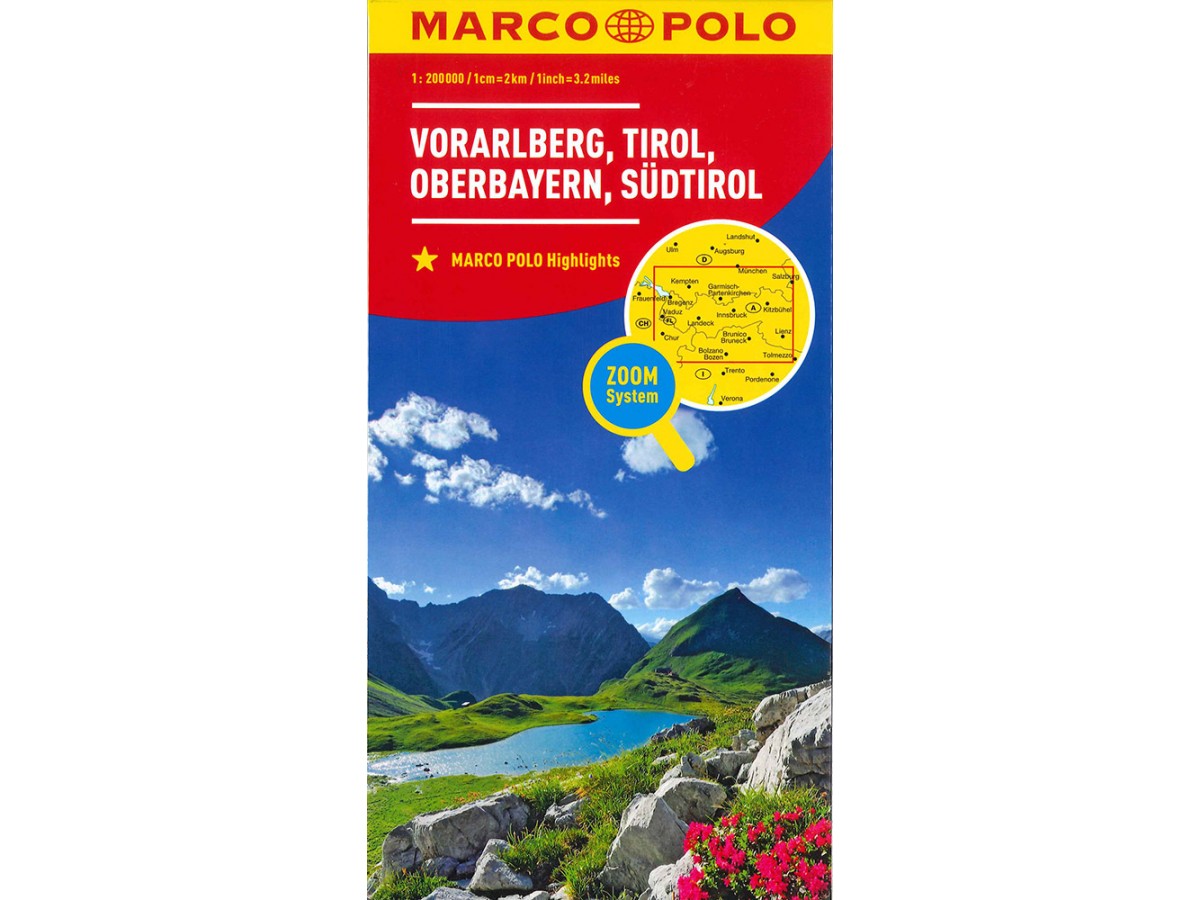 3 Österrike Vorarlberg, Tirol, Oberbayern, Südtirol Marco Polo 3 Österrike Vorarlberg, Tirol, Oberbayern, Südtirol Marco Polo